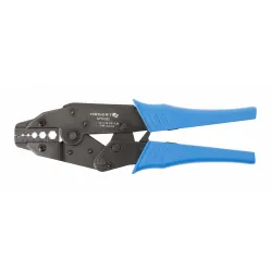 HOGERT Szczypce 225mm do zaciskania końcówek typu KOAX 1-4,5mm² HT1P203
